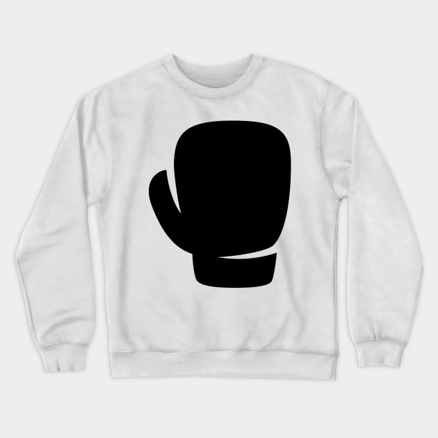 Boxing Glove Icon Crewneck Sweatshirt by AnotherOne